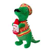 Fringe Studio Fiesta Saurus Dinosaur Plush Dog Toy - Extra Large