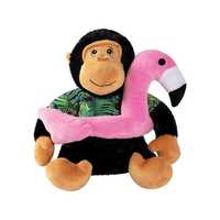 Fringe Studio Gregory The Gorilla with Floatie Plush Squeaker Dog Toy - Extra Large