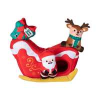 Fringe Studio Hold On For Deer Life Hide & Seek Burrow Christmas Dog Toy