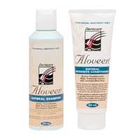 Aloveen Oatmeal Shampoo & Conditioner Pack for Cats & Dogs with Sensitive Skin