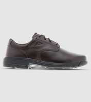 The Ascent Kids Scholar (D) Brown is a traditional &amp; highly durable brown leather school shoe from...