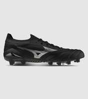 Security stability and speed crafted into a sleek an ultra lightweight silhouette the Mizuno Morelia 4...