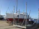 VINTAGE HUON PINE MOTOR SAILER