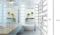 Specialist in Bathroom Renovations Shower Bases &amp; Screens Laundry &amp; Toilet Balcony Water...