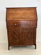 GEORGIAN ORIGINAL OAK BUREAU