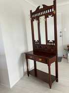 ANTIQUE HALL STAND MAHOGANY