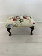 ANTIQUE FOOTSTOOL MAHOGANY FROM THE UK