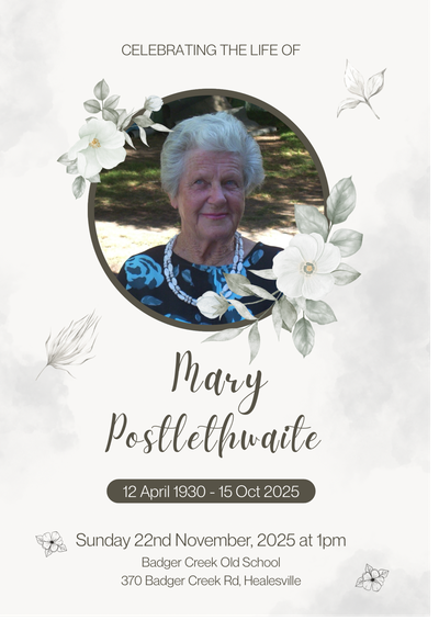 POSTLETHWAITE, Lilian Mary (Mary)