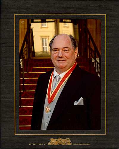 WHITCHURCH OBE KT, Sir Graeme Ian affectionately known as "SIR BOGA"