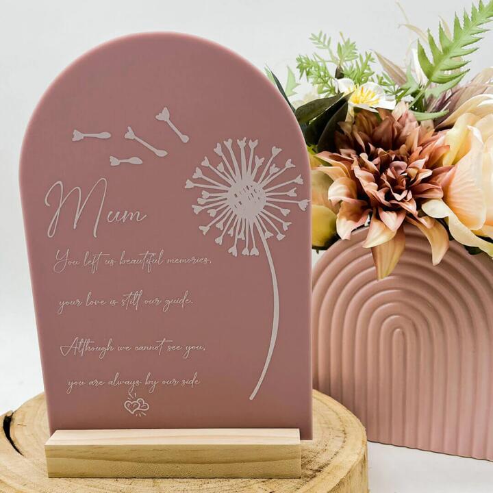 A simple, modern tribute designed to honour a life that will never be forgotten. This personalised...