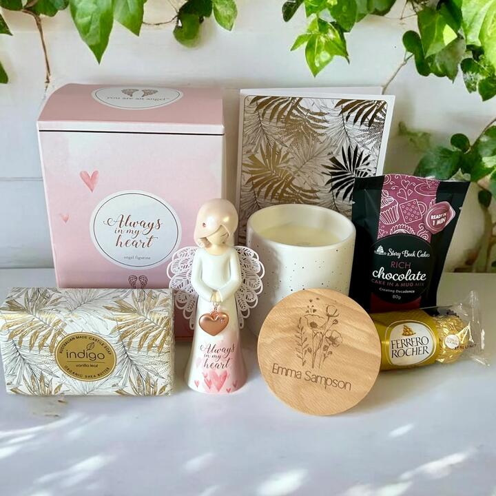 When words are hard to find, this beautifully curated sympathy hamper offers comfort, warmth, and a...