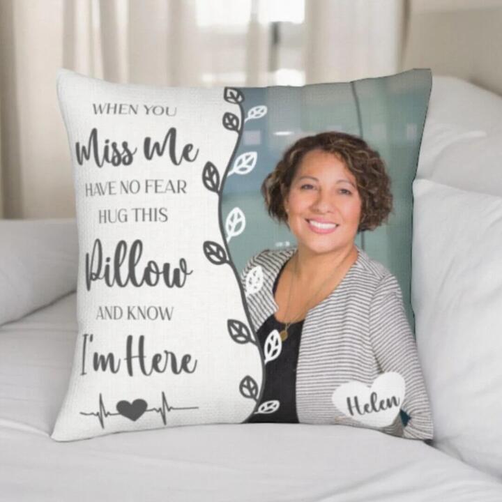 Find comfort in memories with this beautifully designed Personalised Memorial Cushion, created to offer...