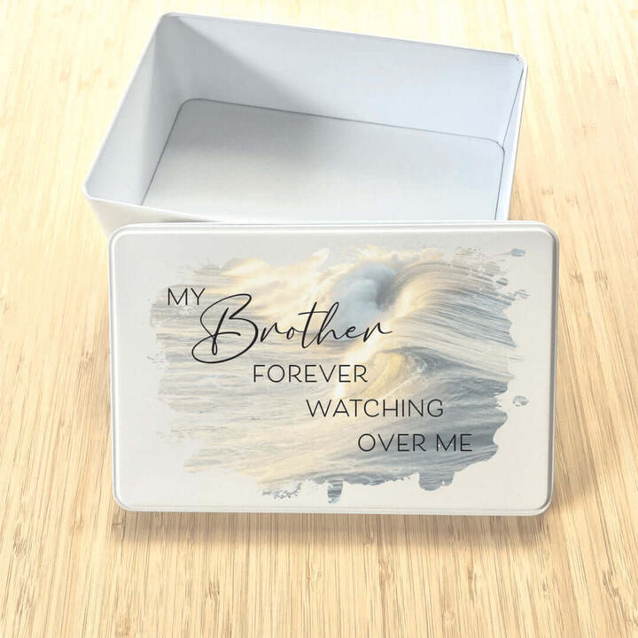Some bonds never fade—they simply change shape. This personalised memorial keepsake box is a gentle...