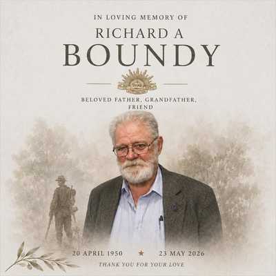 BOUNDY, Richard Alexander