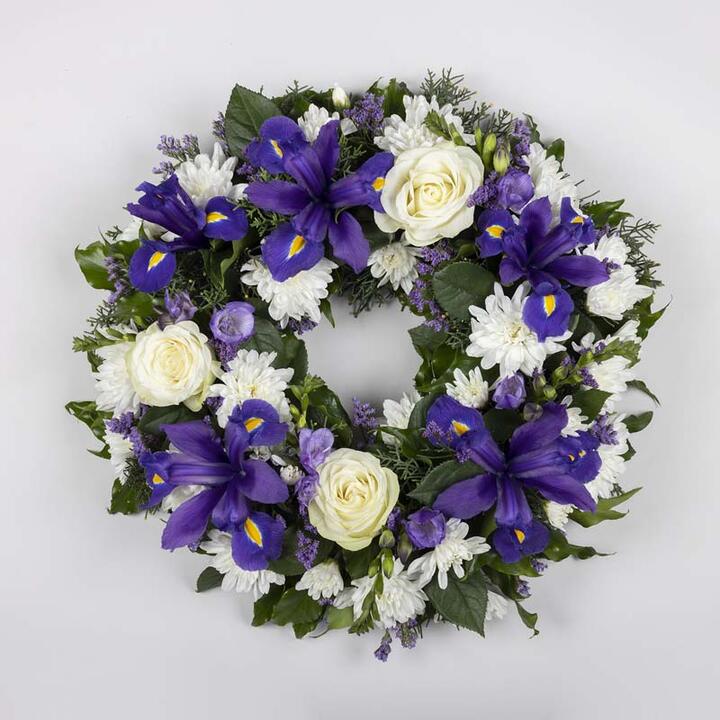 The "Eternal Memories Wreath" is a graceful and elegant wreath designed to commemorate the...