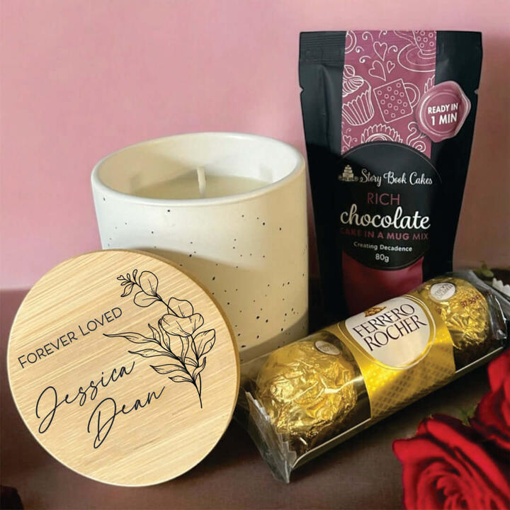This heartfelt sympathy gift hamper is a thoughtful way to show you care. It includes a personalised...