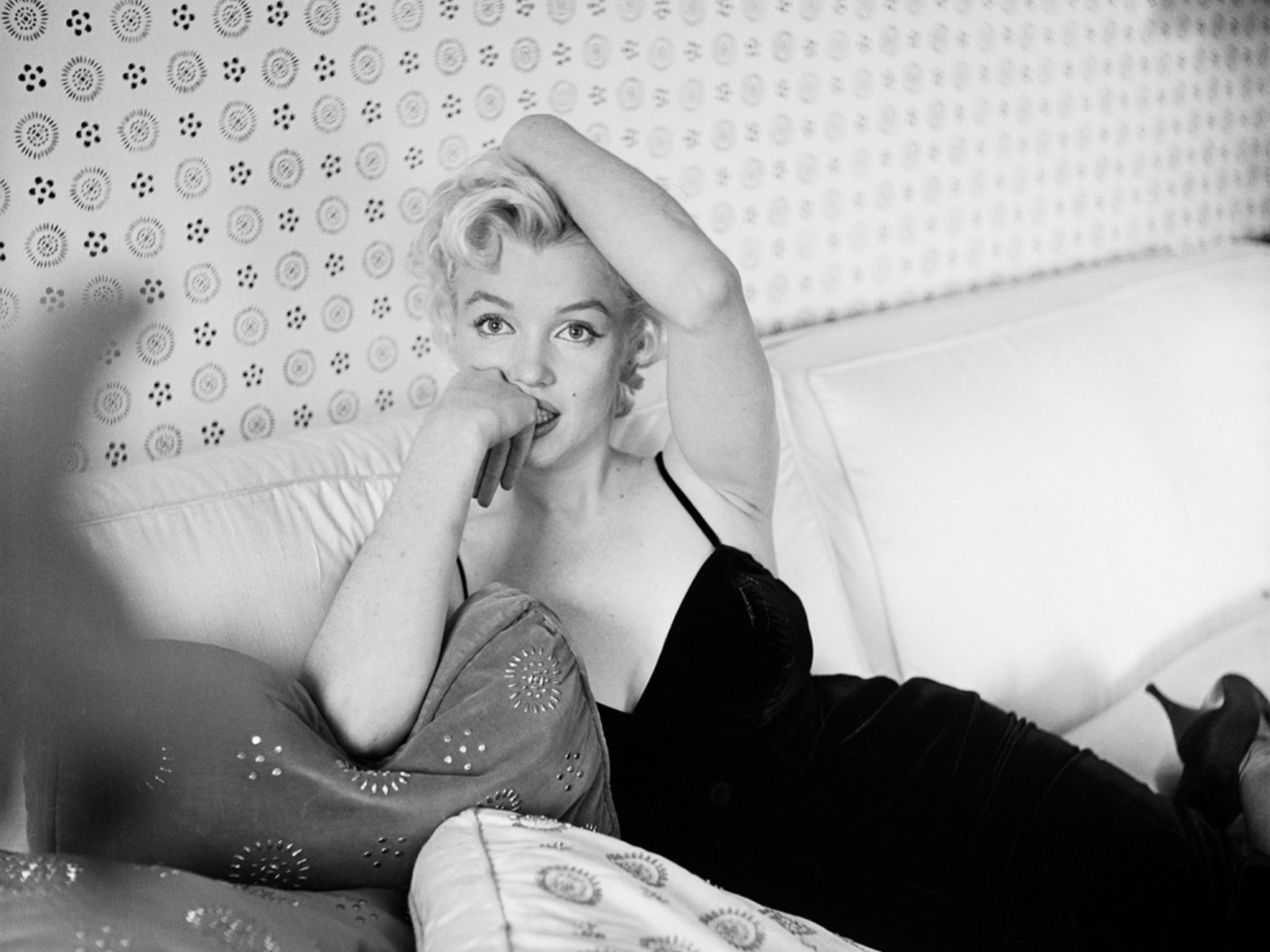 Photograph of Marilyn Monroe taken by Cecil Beaton, part of the Marilyn: Celebrating an American Icon exhibition showing at MAMA in 2016