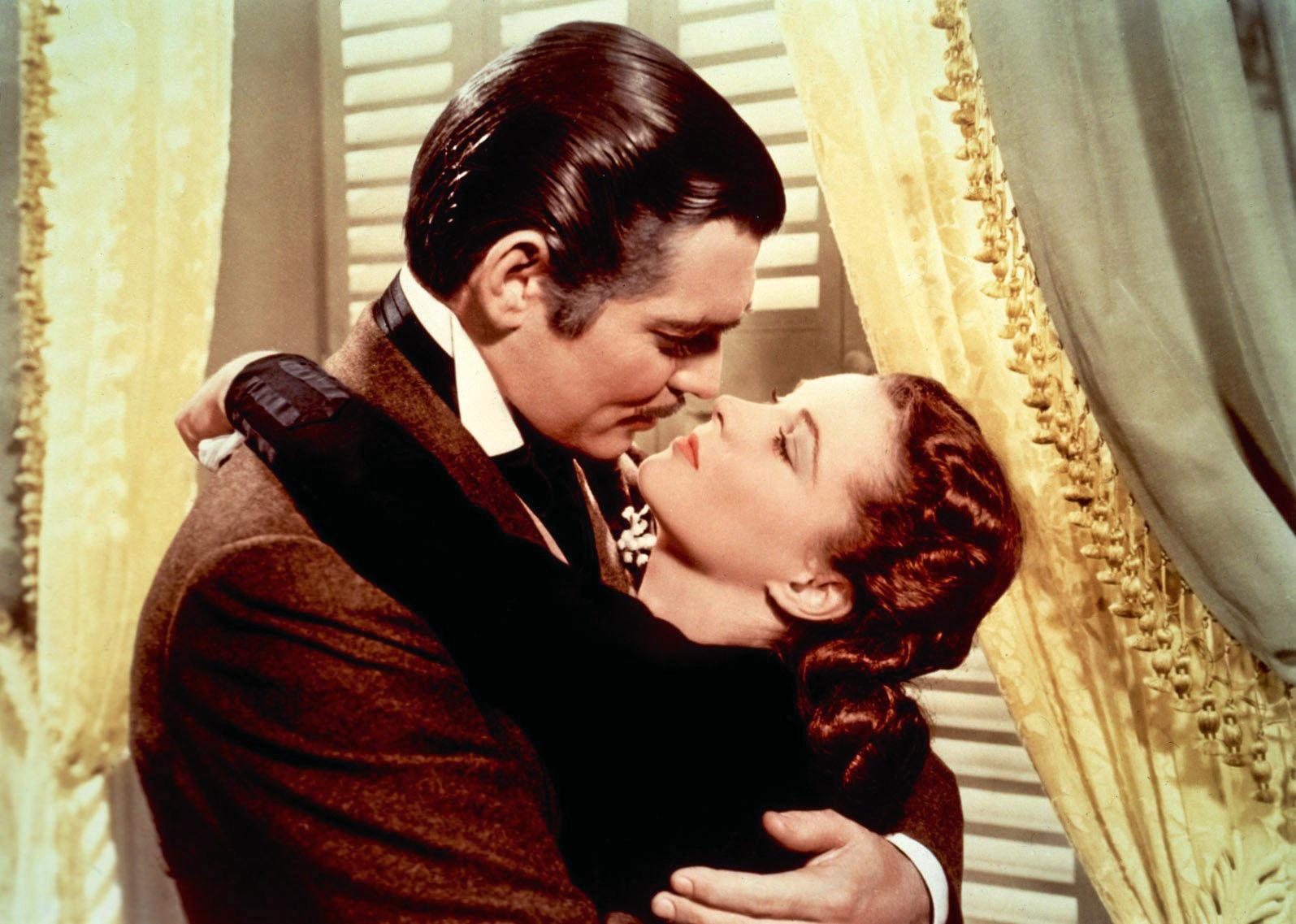 Gone With The Wind, starring Clark Gable and Vivien Leigh