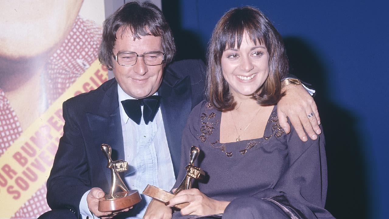 Sigley and Drysdale at the 1975 Logie Awards.