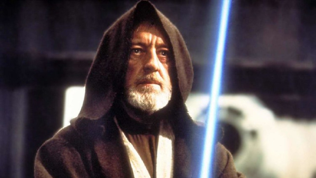 Sir Alec Guinness as Obi-Wan Kenobi. Picture: Supplied