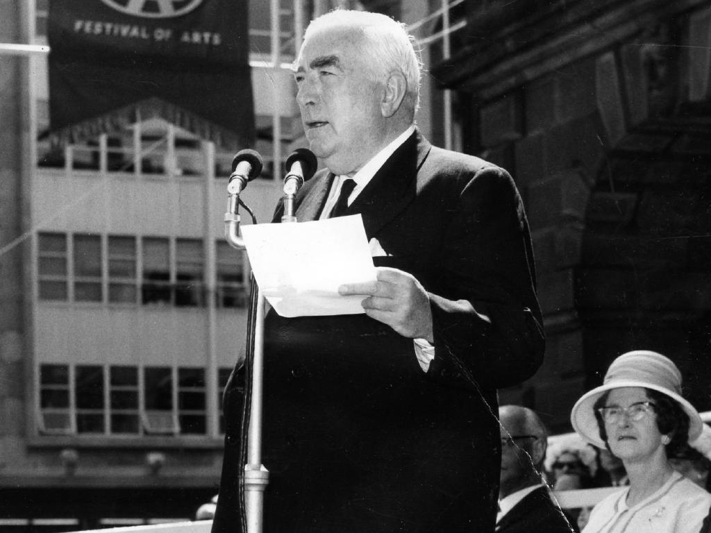 Former prime minister Sir Robert Menzies in 1964.