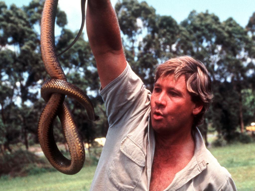 Steve Irwin had a love of reptiles from a young age.