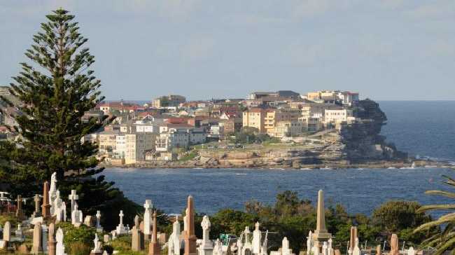 Waverley Cemetery is an iconic landmark in Sydney. Picture: ThinkStock