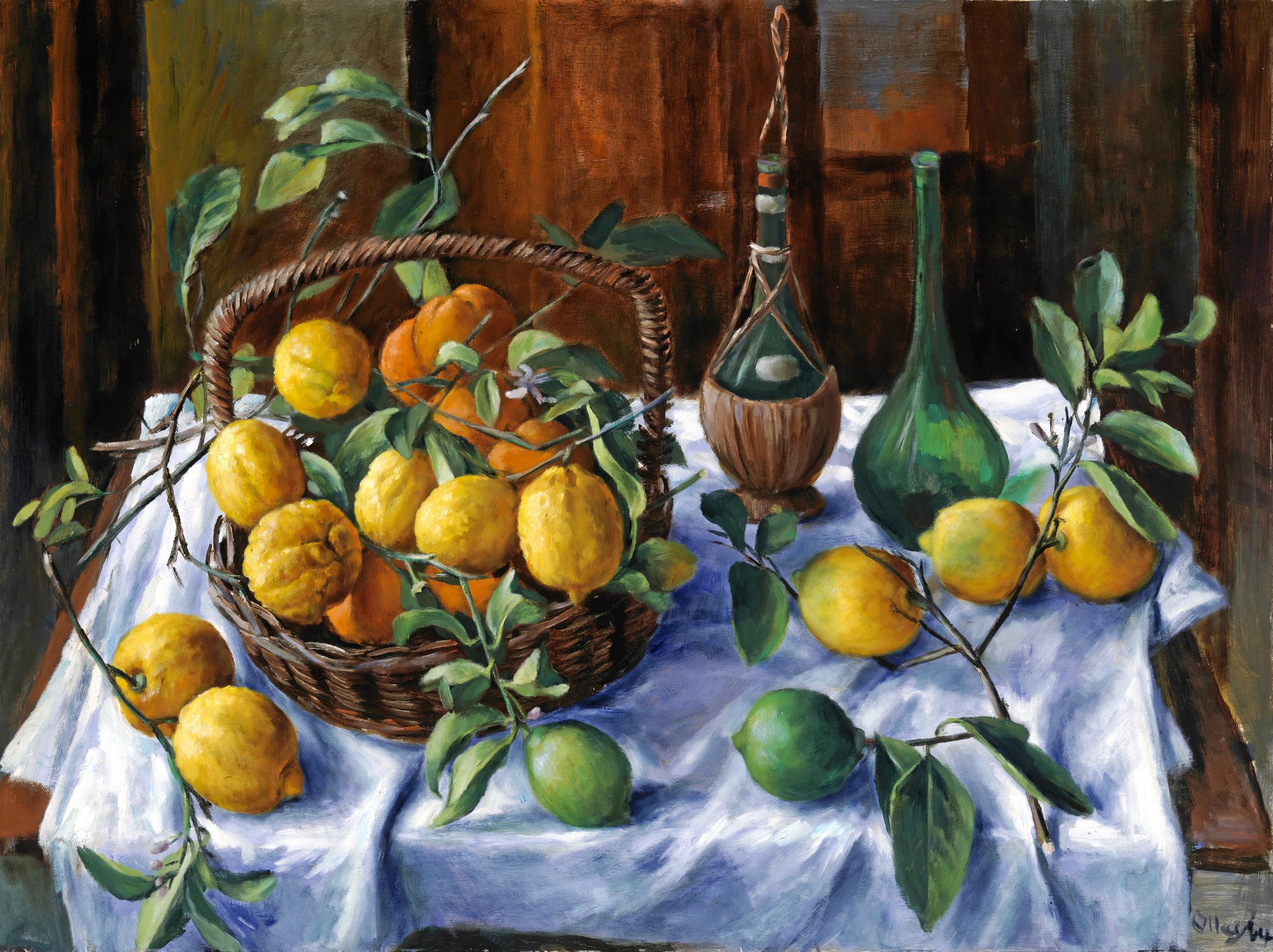Lemons and Oranges (1964) by Margaret Olley -