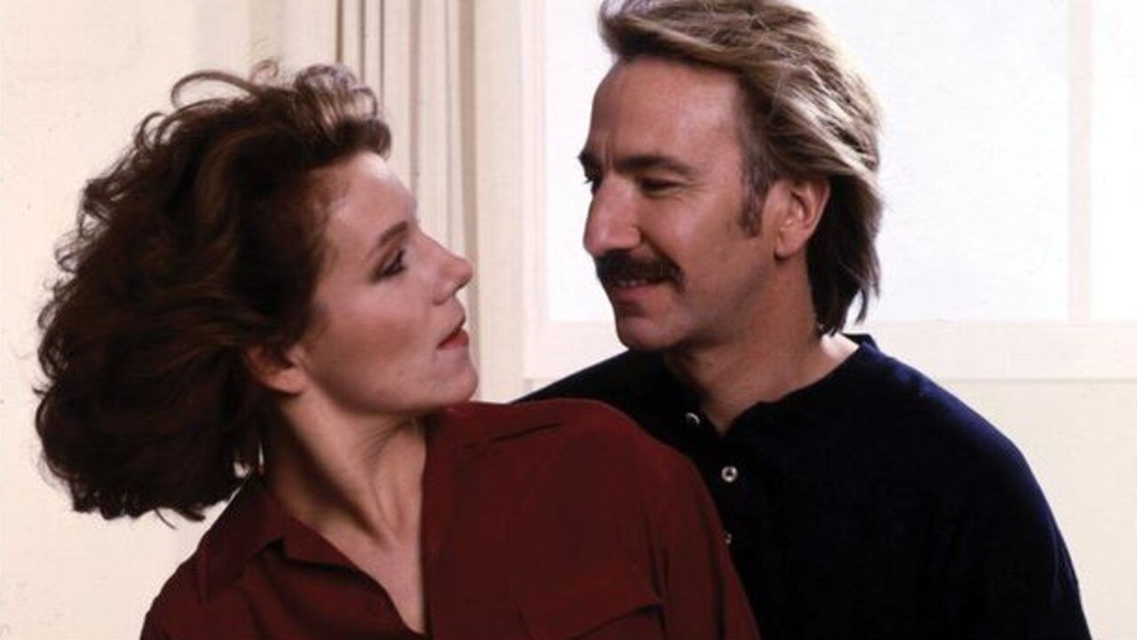 Juliet Stevenson and Alan Rickman in the 1990 film Truly, Madly, Deeply which earned Rickman a BAFTA nomination for Best Supporting Actor