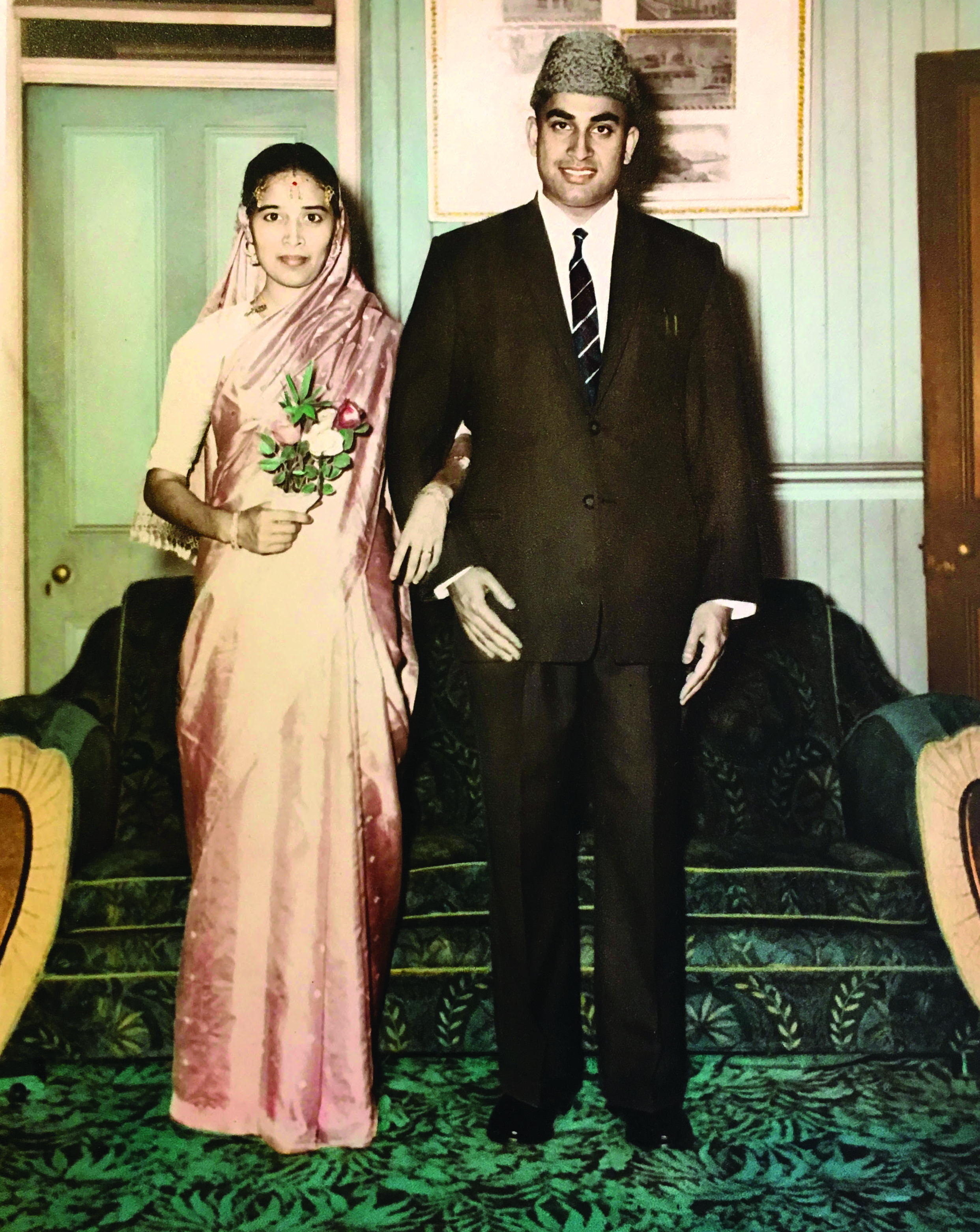 Haji Bashir Mohammed Deen and his wife Jainul Nisha