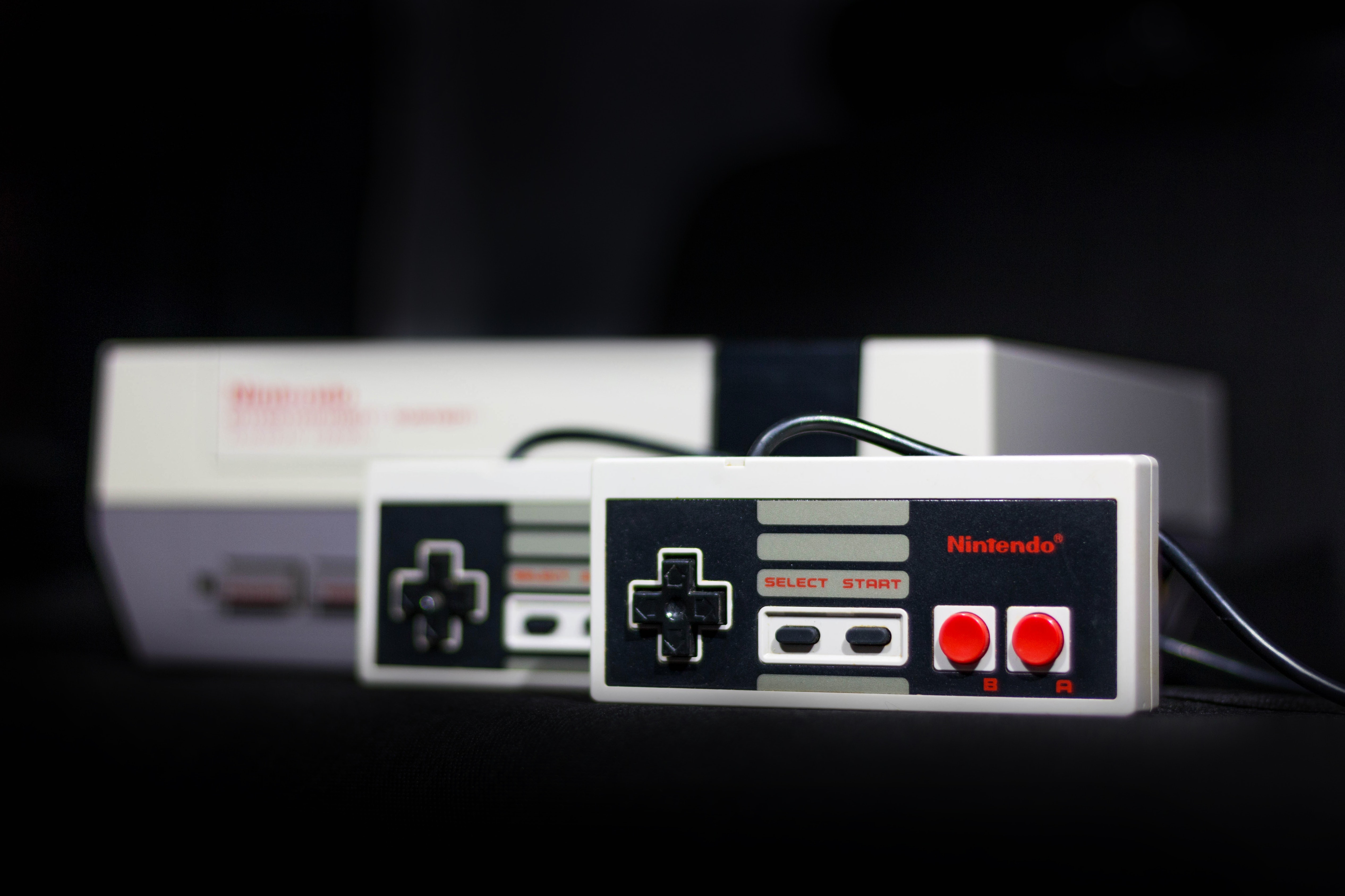Relive classic games of the past with this Nintendo Classic Mini NES Console.