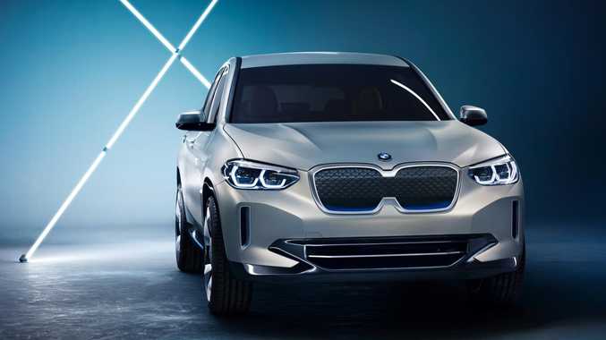 BMW Concept iX3. Supplied