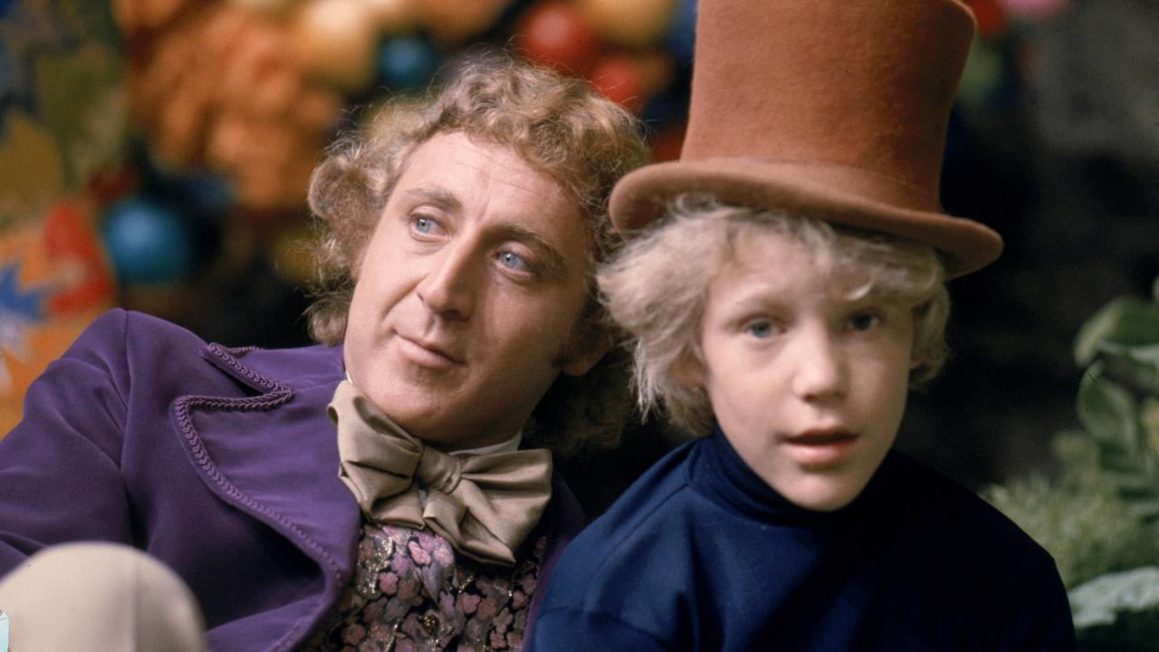 Gene Wilder and Peter Ostrum in Willy Wonka And The Chocolate Factory