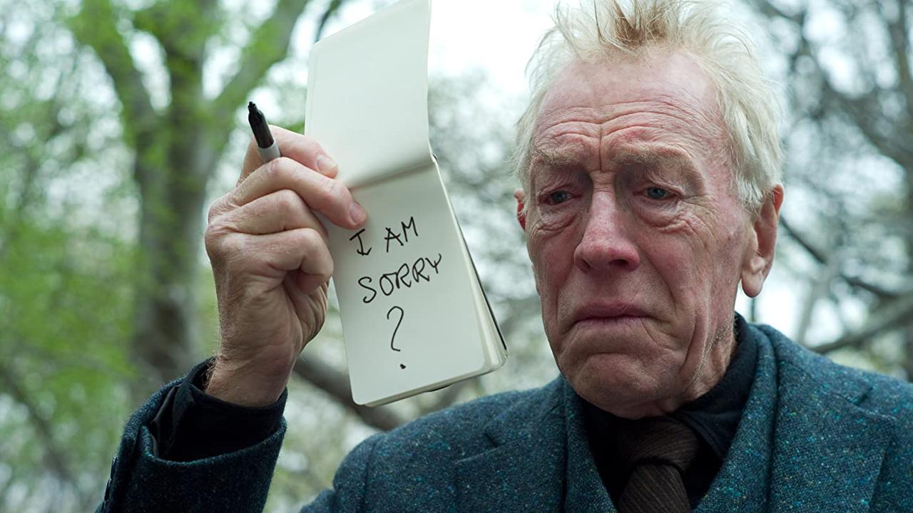 Max von Sydow in the film Extremely Loud & Incredibly Close. Picture: IMDB Movies about death and grief.