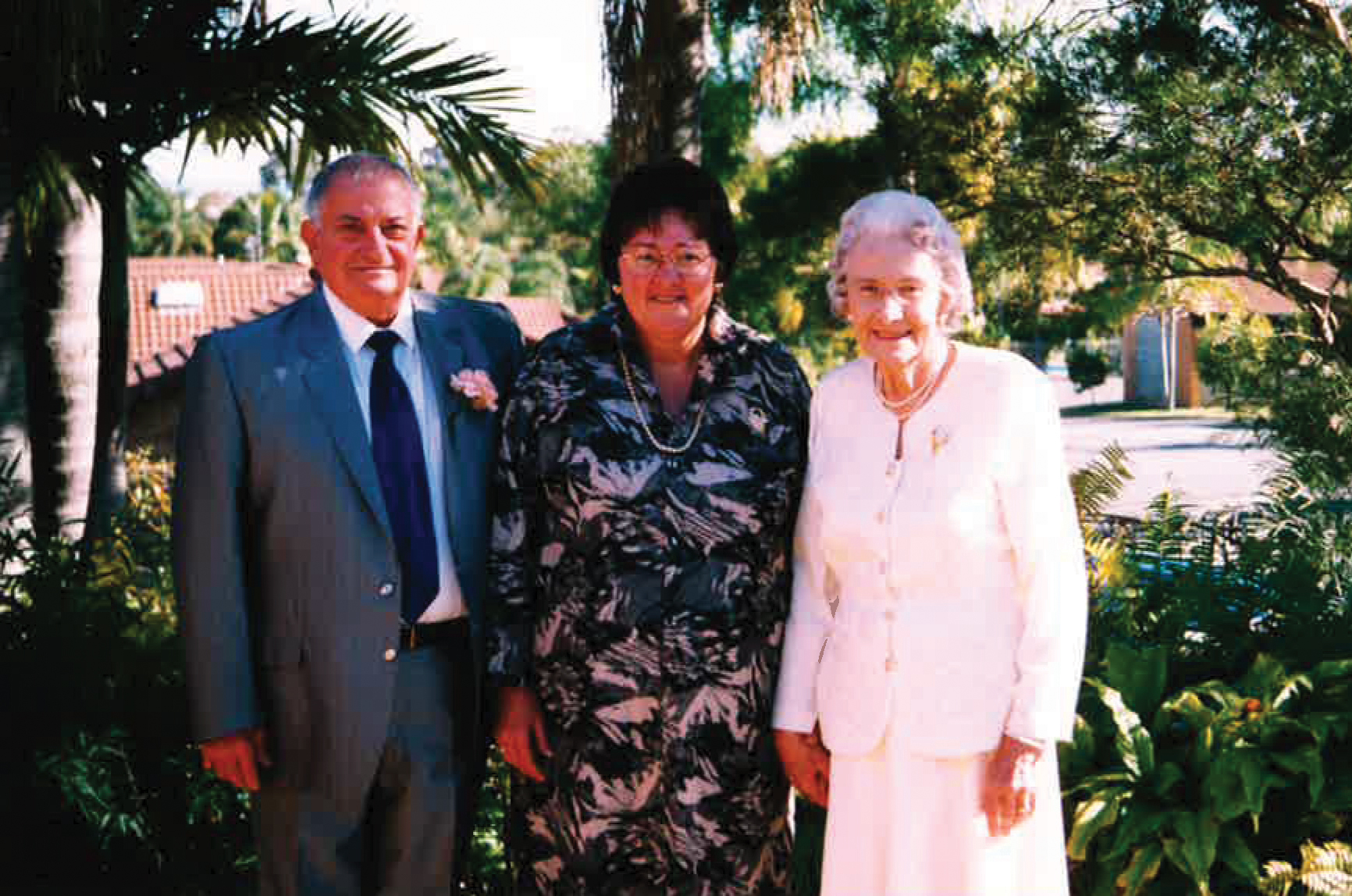 Les, Anne and Maureen.