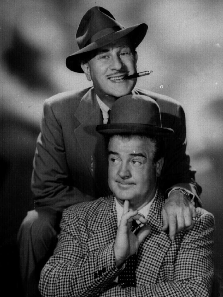 Comedy act Abbott and Costello.