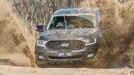 The Ford Everest is the best to drive on the rod by a wide margin. Photo by Thomas Wielecki.