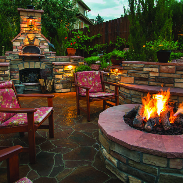 Create an outdoor living space that you can enjoy all year round