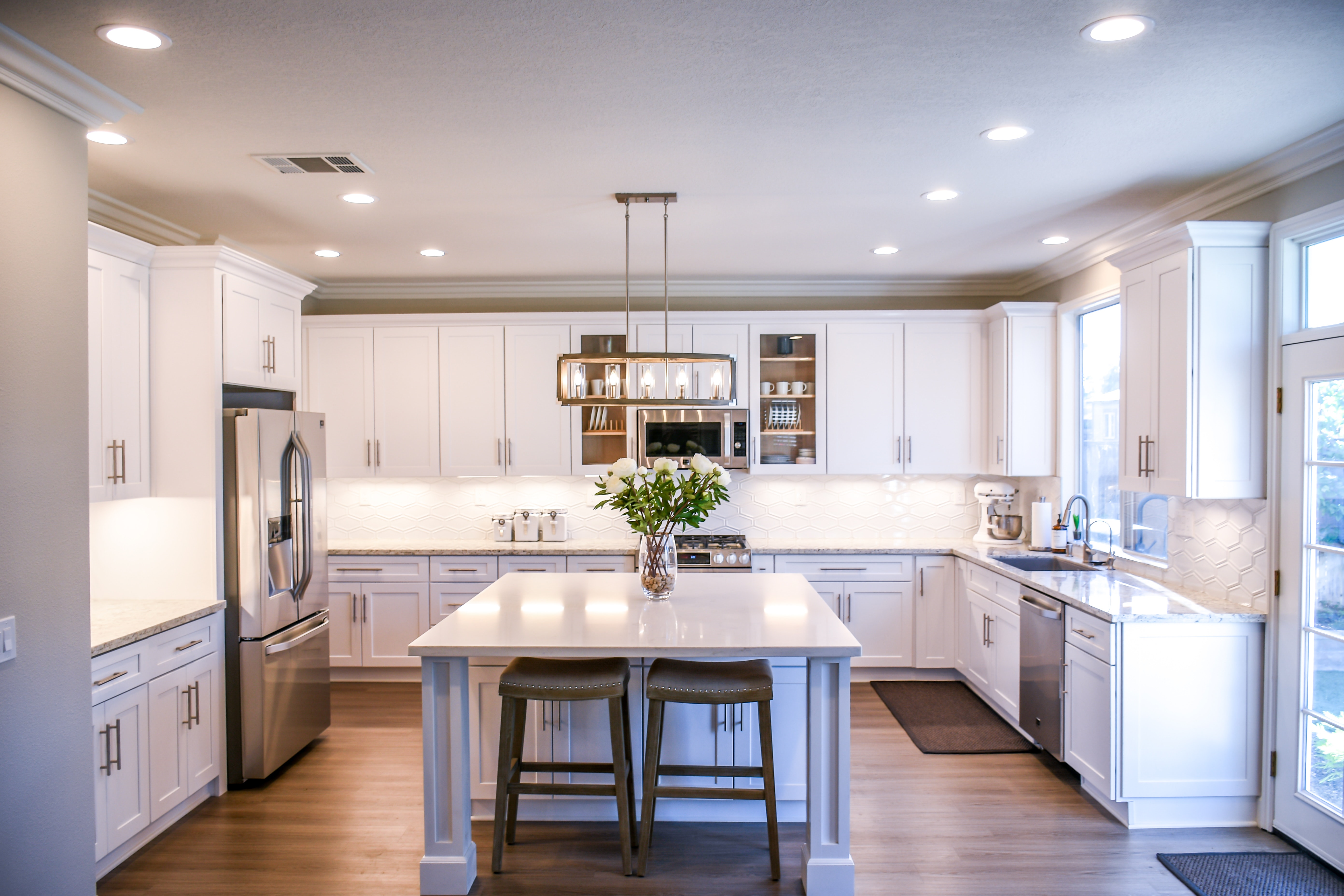 Cabinet lighting in your kitchen is both practical and fabulous!
