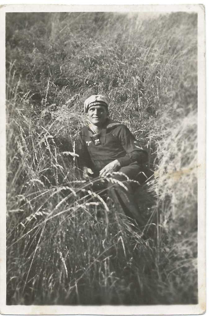 Ernst in his uniform.