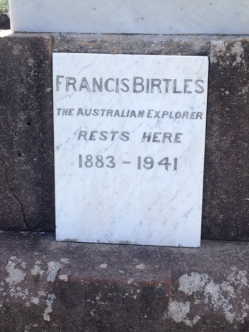 Francis Birtles' final resting place in Waverley cemetery. Photo: Findagrave