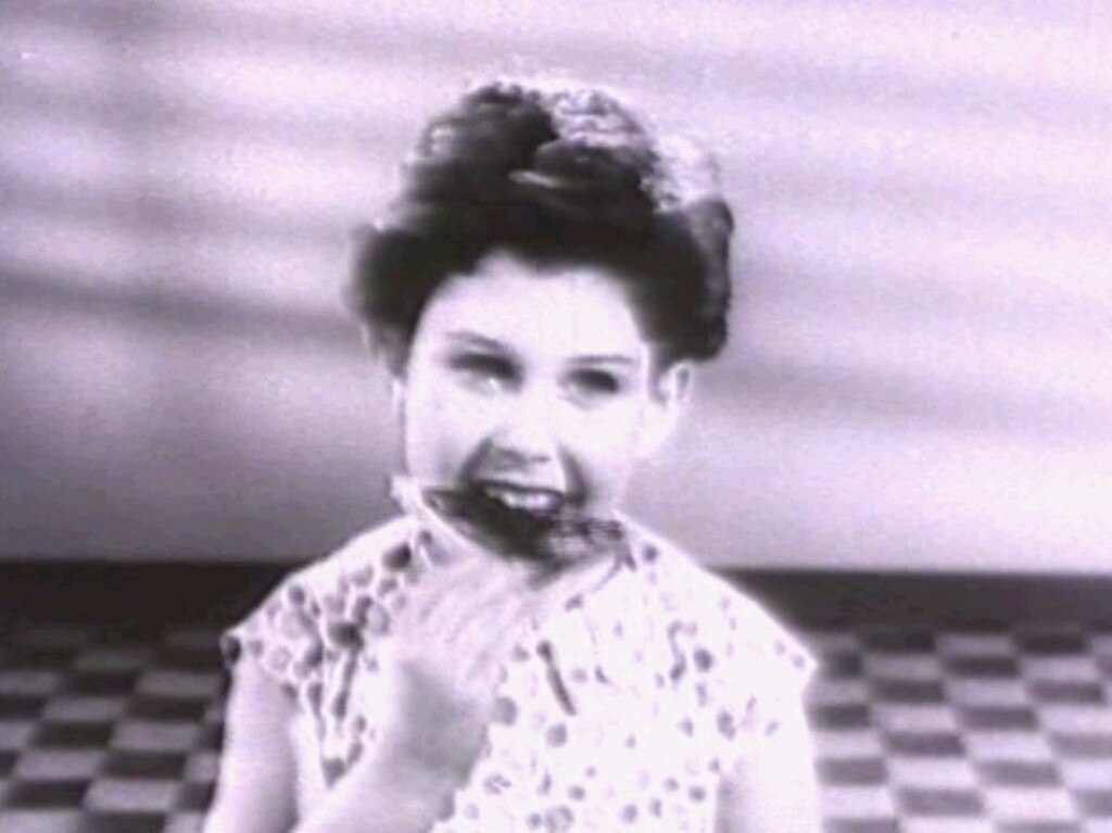 Trish Cavanagh in the original Happy Little Vegemites commercial. Picture: Supplied