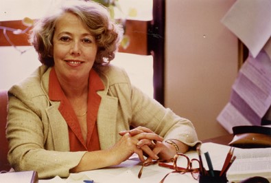 Barbara at the Reader's Digest 1983.