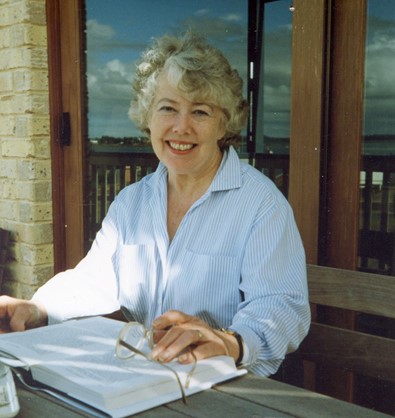 Barbara at Pt O'Halloran 1990s.