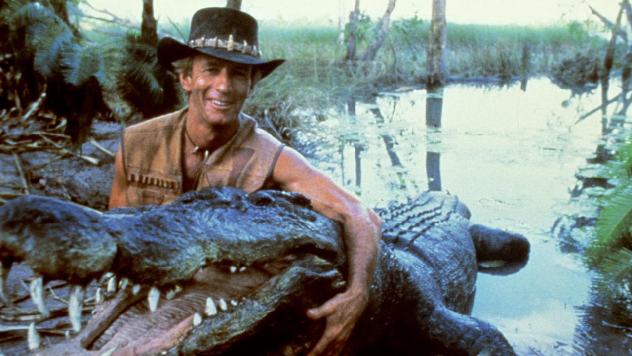Paul Hogan skyrocketed to fame after starring in Crocodile Dundee. Picture: supplied