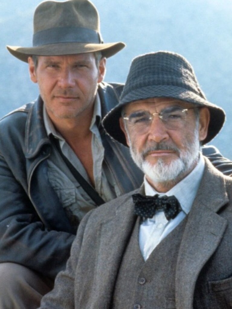 He worked on the Indiana Jones film series, playing Indy‘s dad