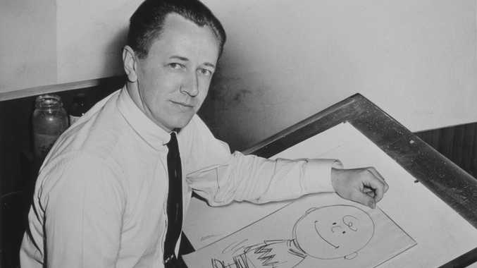 The creative genius behind the Peanuts comics, Charles M. Schulz. Source: Wikipedia