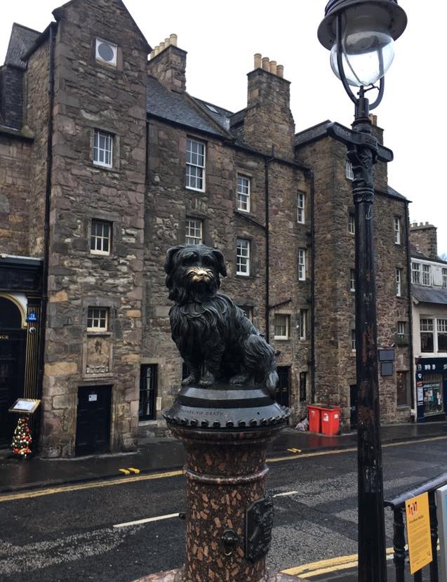 The statue of Greyfriars Bobby reminds locals and tourists alike of the loyalty and devotion of man's best friend. 