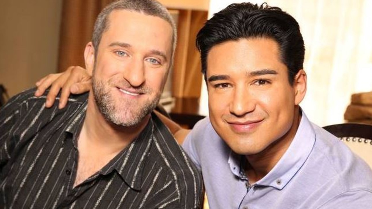 Mario Lopez shared this photo of Dustin Diamond after hearing of his cancer diagnosis.
