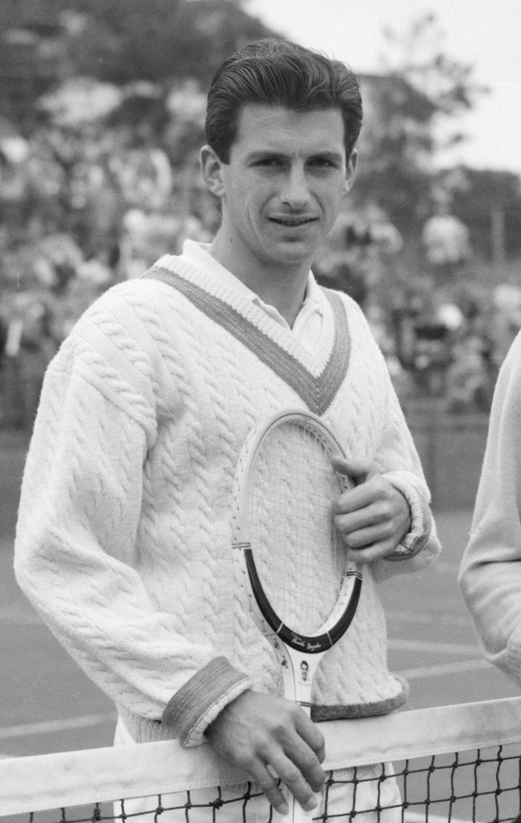 Ashley Cooper in 1958, at the height of his career. Photo: Bilsen, Joop van / Anefo, CC BY-SA 3.0 NL.
